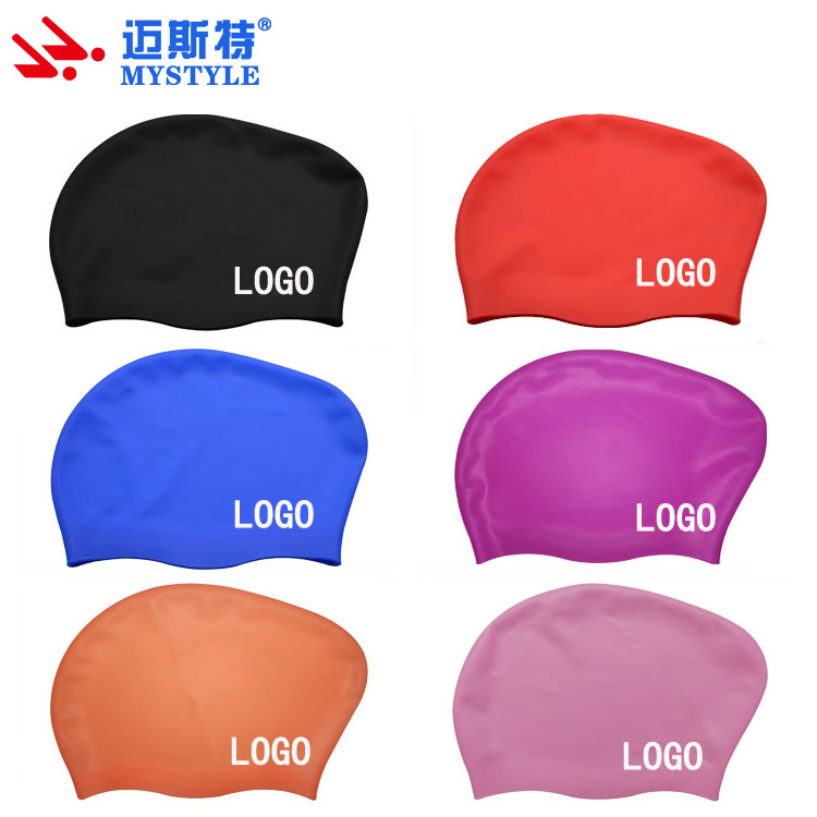 silicone swim cap for adult and kids