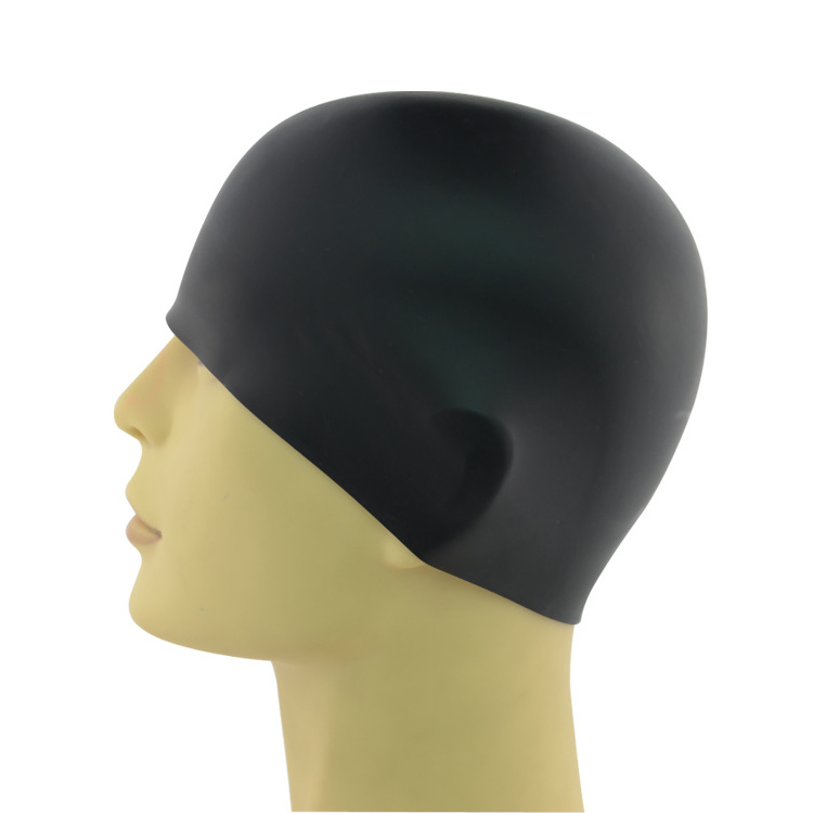 Professional swimming cap 3D swim cap silicone dome cap