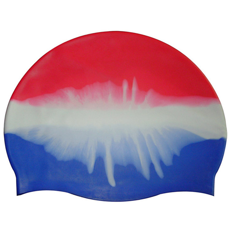 hot sell multi color silicone swim cap latex swim cap