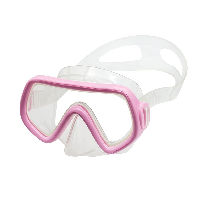 Swim Mask Dive Goggles Swimming Goggles with Nose Cover Snorkeling Gear Junior Kids Snorkel Mask for Scuba Diving