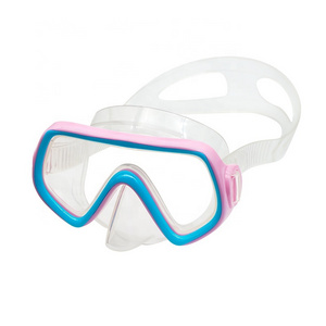 Swim Mask Dive Goggles Swimming Goggles with Nose Cover Snorkeling Gear Junior Kids Snorkel Mask for Scuba Diving