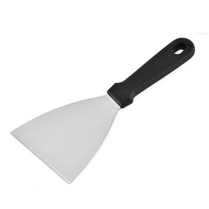 Grill Spatula Turners Stainless Steel Cheese Shovel Cake Flipper for BBQ Grill and Flat Top Griddle