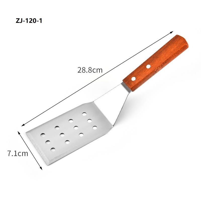 Slotted Griddle Spatula Turners Shovel Meat Flipper Grill Spatula Tools Steak Grilled for Restaurants