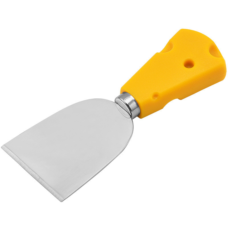 Hot Sell Cheese Knife Tool Cheese Slicer with Plastic Handle for Mini Knife Butter Spreader and Fork