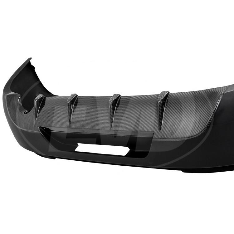 OEM STYLE HALF CARBON FIBER REAR BUMPER FOR 2001-2007 MITSUBISHI EVOLUTION EVO 7-9