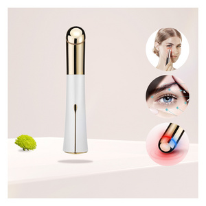 Skin Care Gadgets Dark Circle Removal Anti Aging Device Thermal Vibration Red Light Eye Massager Pen