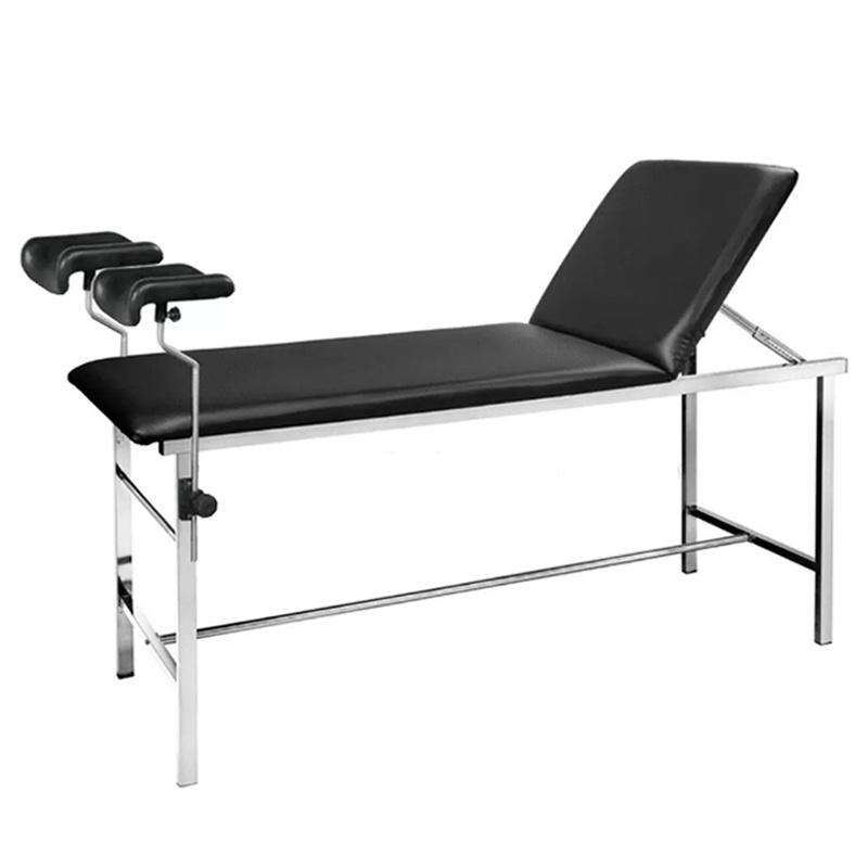 MT Medical hospital therapeutic patient tables medical exam bed with stirrup