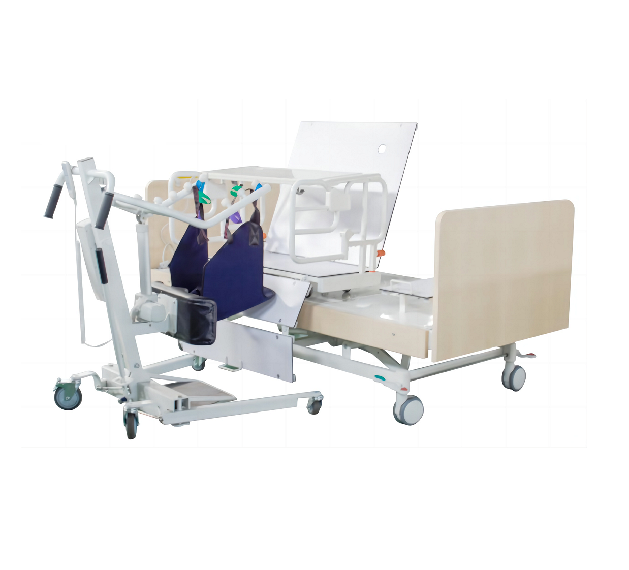 Factory Directly Supply Medical Furniture Electric Rotatable Home Care Nursing Hospital Use Beds