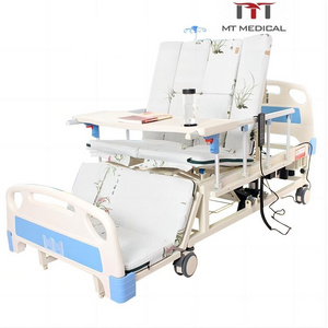 Hospital furniture electric multi function nursing home care bed for home use