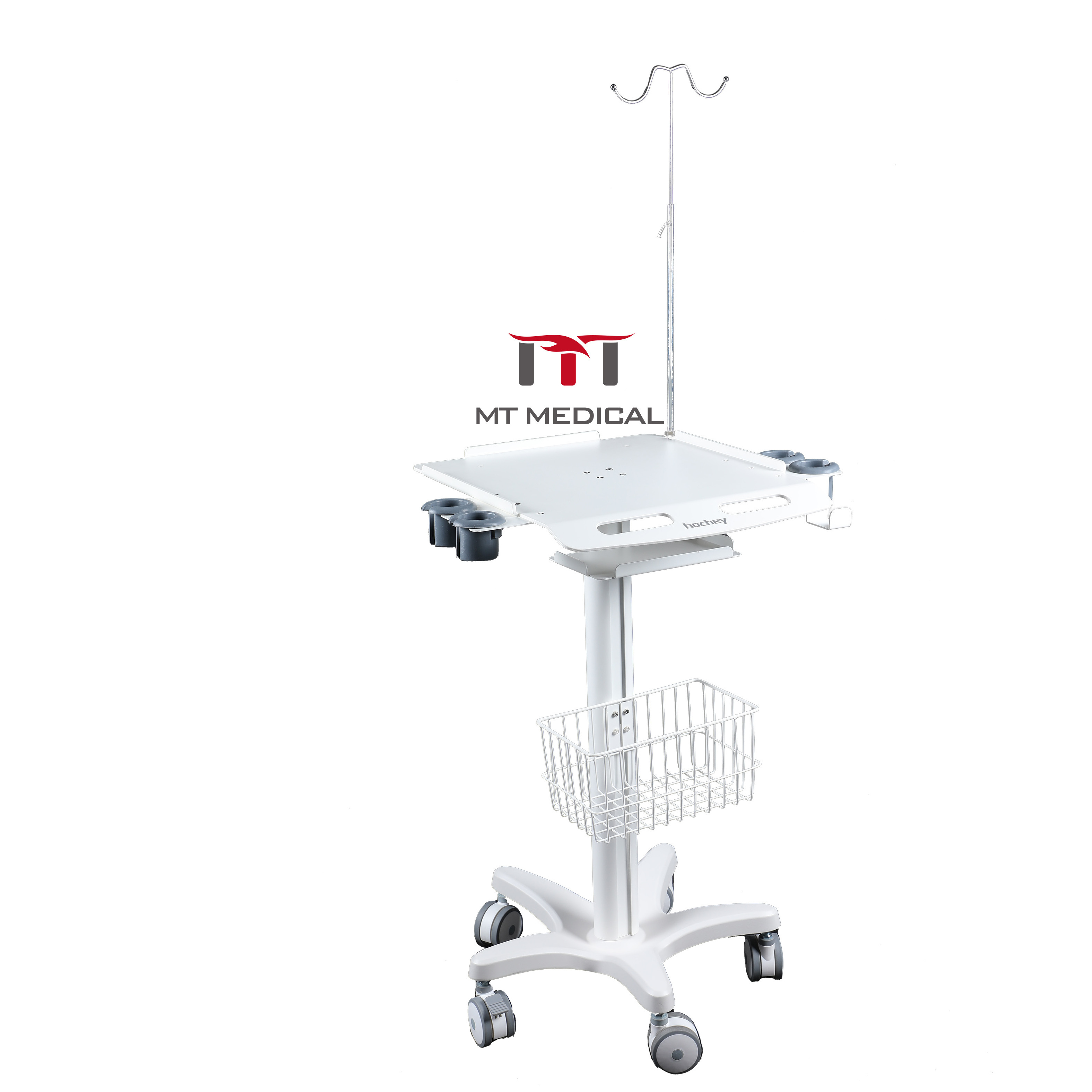 MT MEDICAL Hospital Medical Cart Laptop Pallet and Scanner Holder Office Mobile Trolley  Medical Cart for Clinic