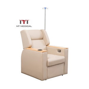 Medical Furniture Patient IV Infusion Chair Hospital Manual Adjustable Transfusion Chair