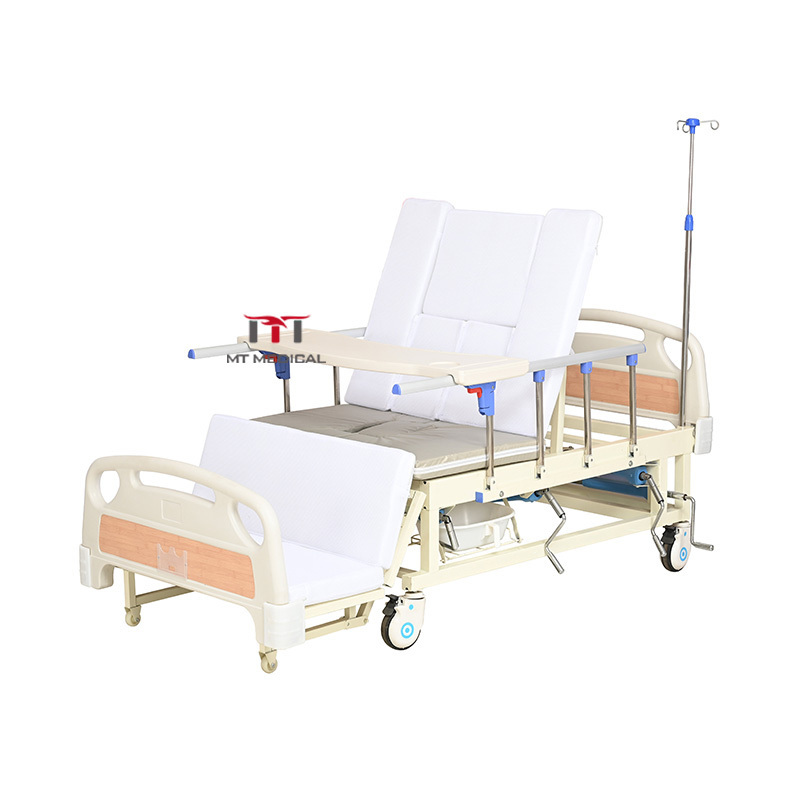 MT MEDICAL Hot Sale Multifunctional Electric Standing Bed Back Nursing lift Rehabilitation Bed For Disabled People