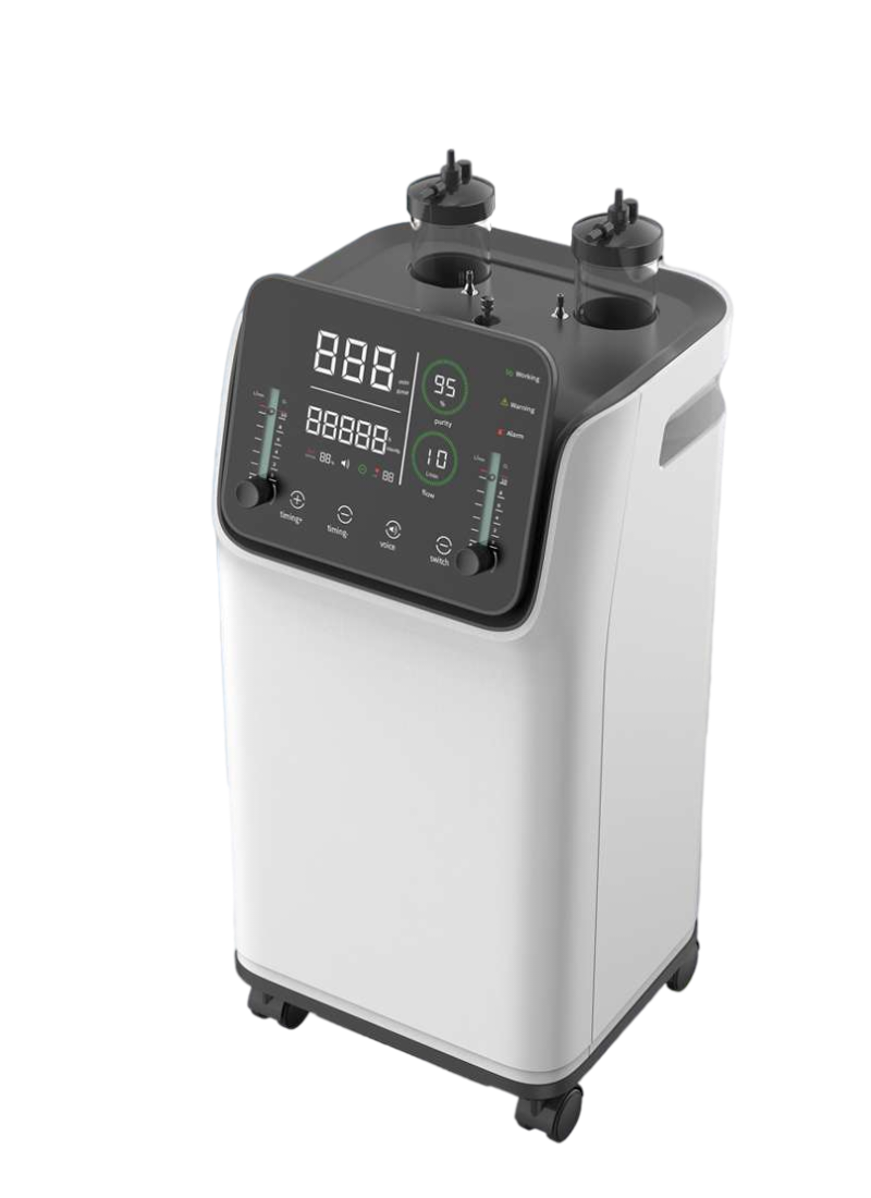 CE ISO Medical High-purity 96% Concentration Oxygen Making Machine 10 Lpm Oxygen Concentrator Portable