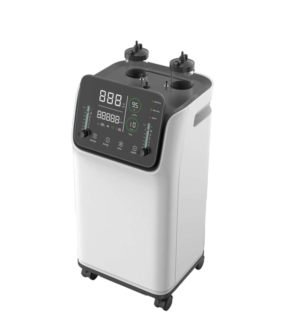 CE ISO Medical High-purity 96% Concentration Oxygen Making Machine 10 Lpm Oxygen Concentrator Portable