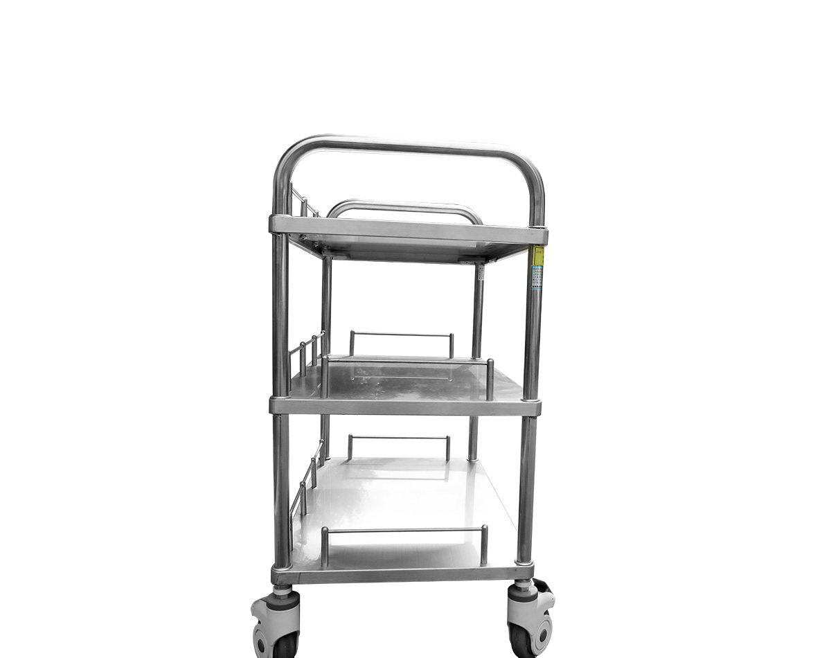 Medical device stainless steel hospital surgical dressing nursing treatment clinical trolley