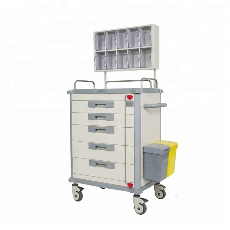 Medical device stainless steel hospital surgical dressing nursing treatment clinical trolley