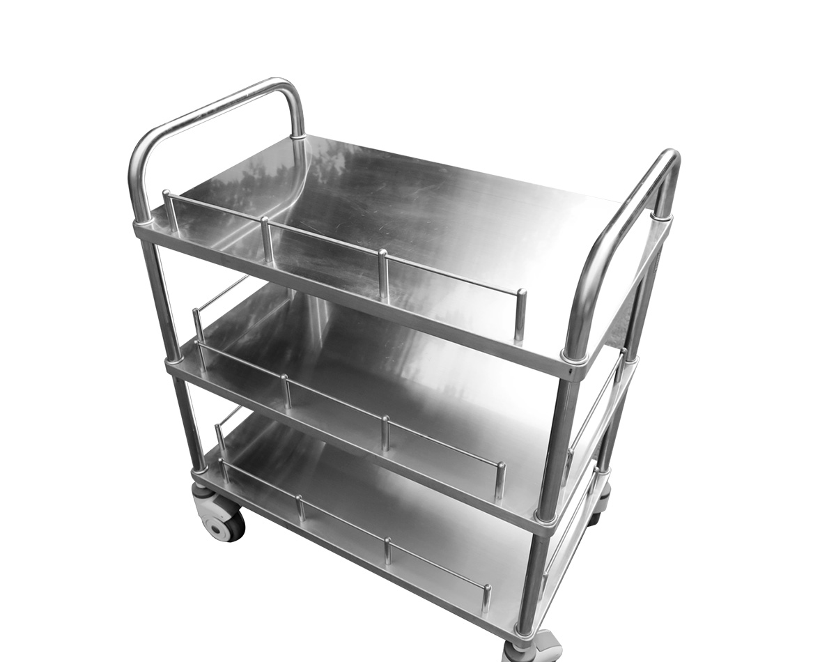 Medical device stainless steel hospital surgical dressing nursing treatment clinical trolley