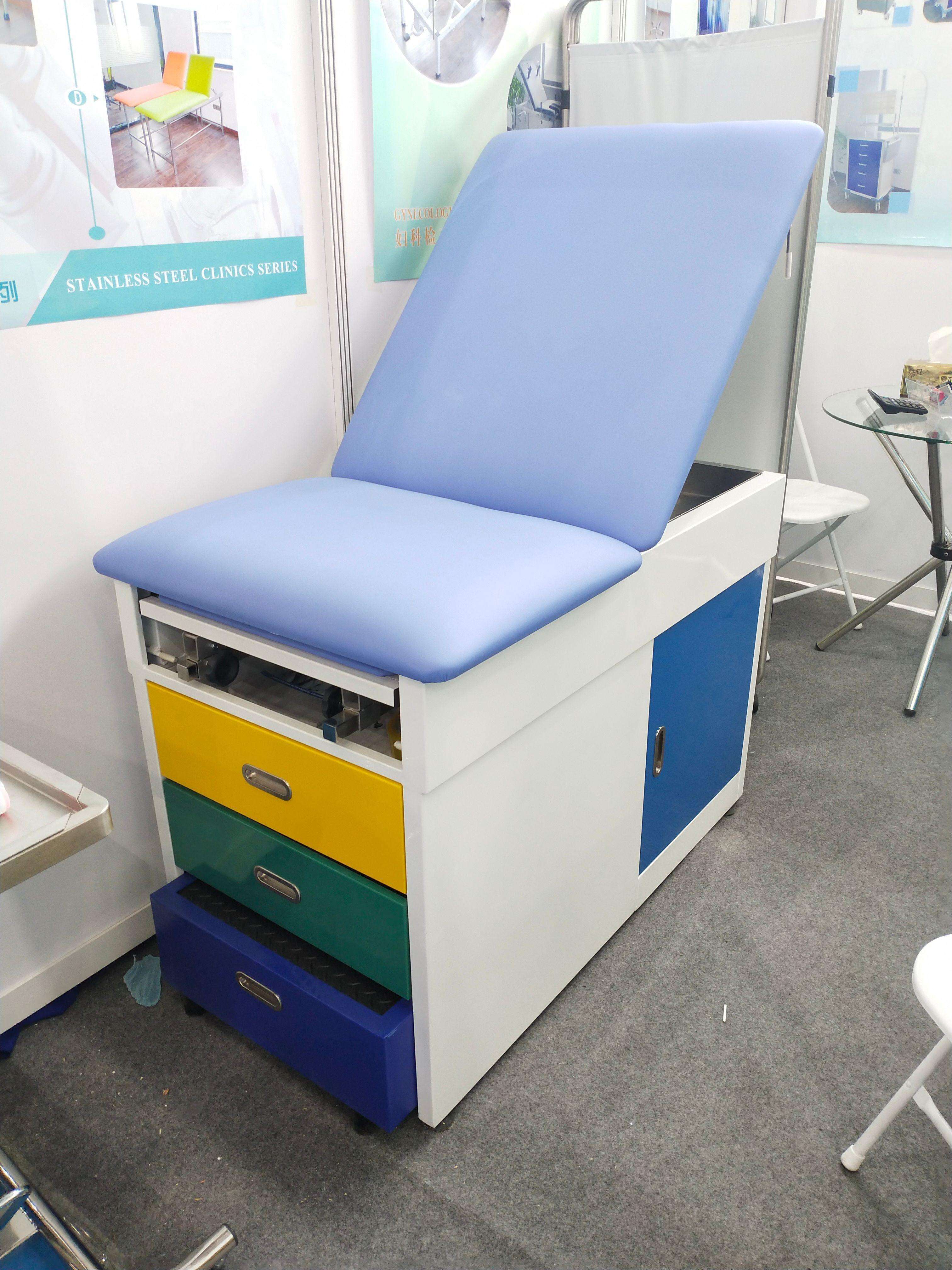 Medical  Hospital Gynecology Female Examination Table Gynecologic Delivery Bed With Drawers Gyno Exam Table