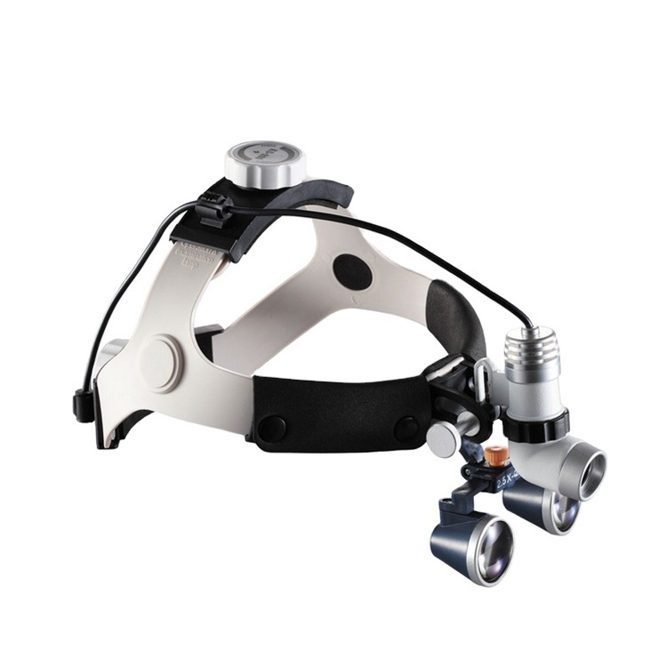 MT MEDICAL Rechargeable Surgical Headlamp Medical Led Headlight with Loupes