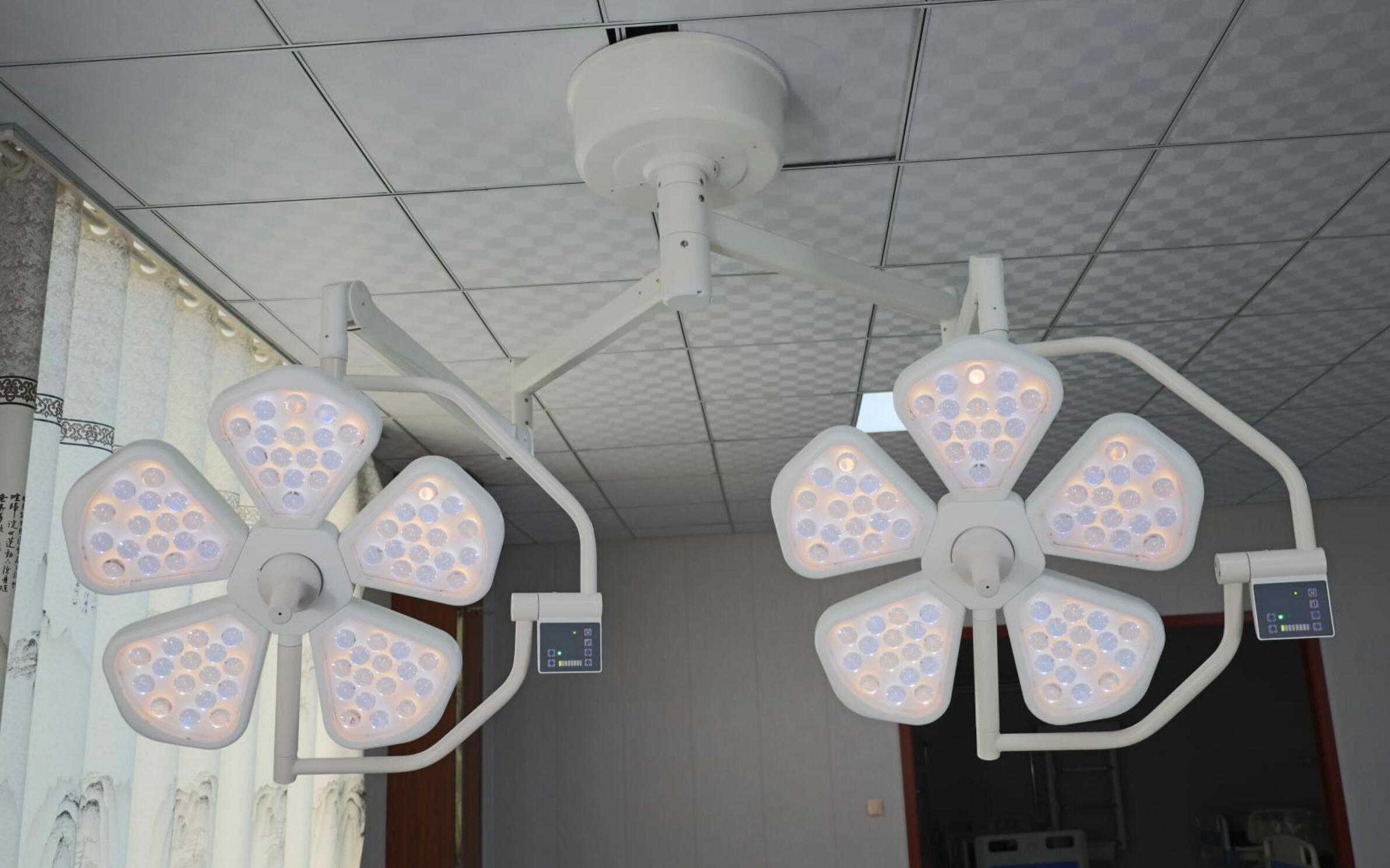 MT MEDICAL Beauty design Shadowless LED ceiling mounted hospital operating light theater surgical OP lamp