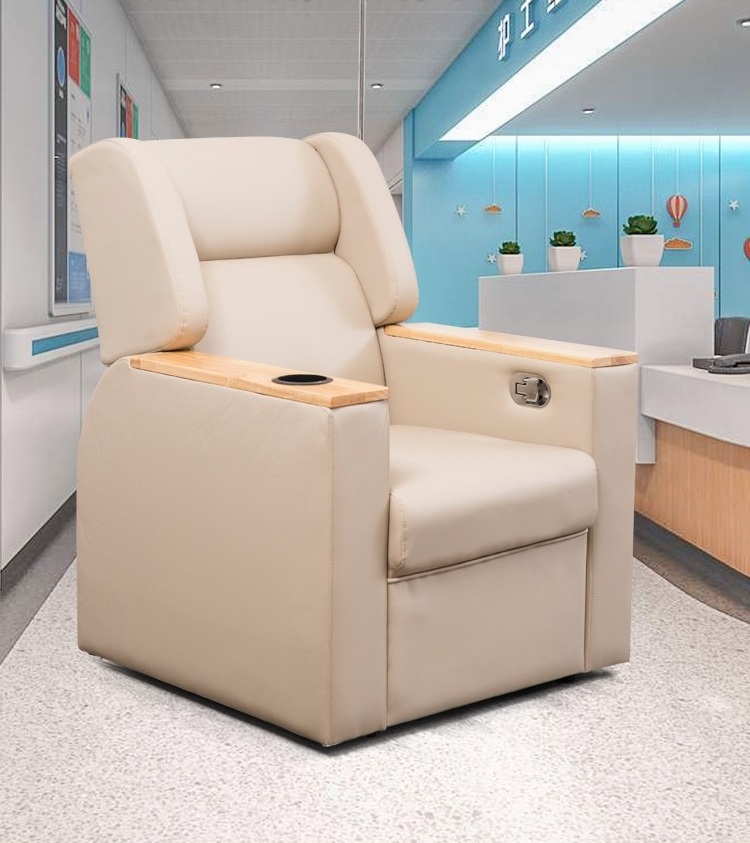 Medical Hospital Furniture Manual Foldable Recliner Chair Infusion Chair