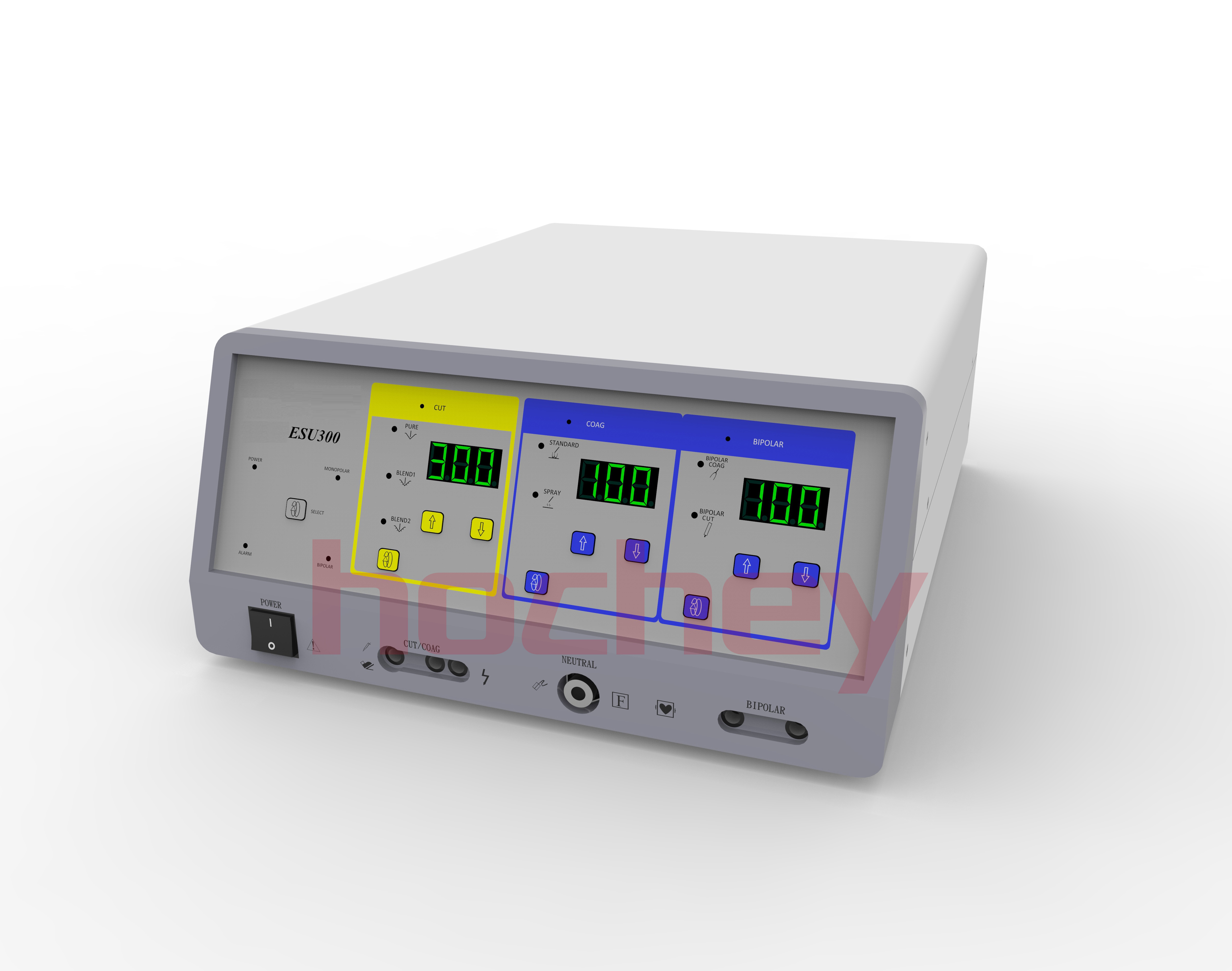 MT Medical portable electric scalpel with cutting and coagulation mode high frequency surgical cautery electrosurgical unit