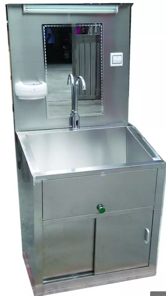 Hot sale 304 stainless steel hospital operation room bathroom wash hand basin sink price