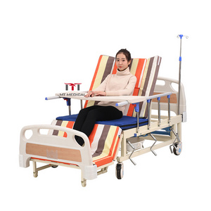 MT MEDICAL Hot Sale Multifunctional Electric Standing Bed Back Nursing lift Rehabilitation Bed For Disabled People