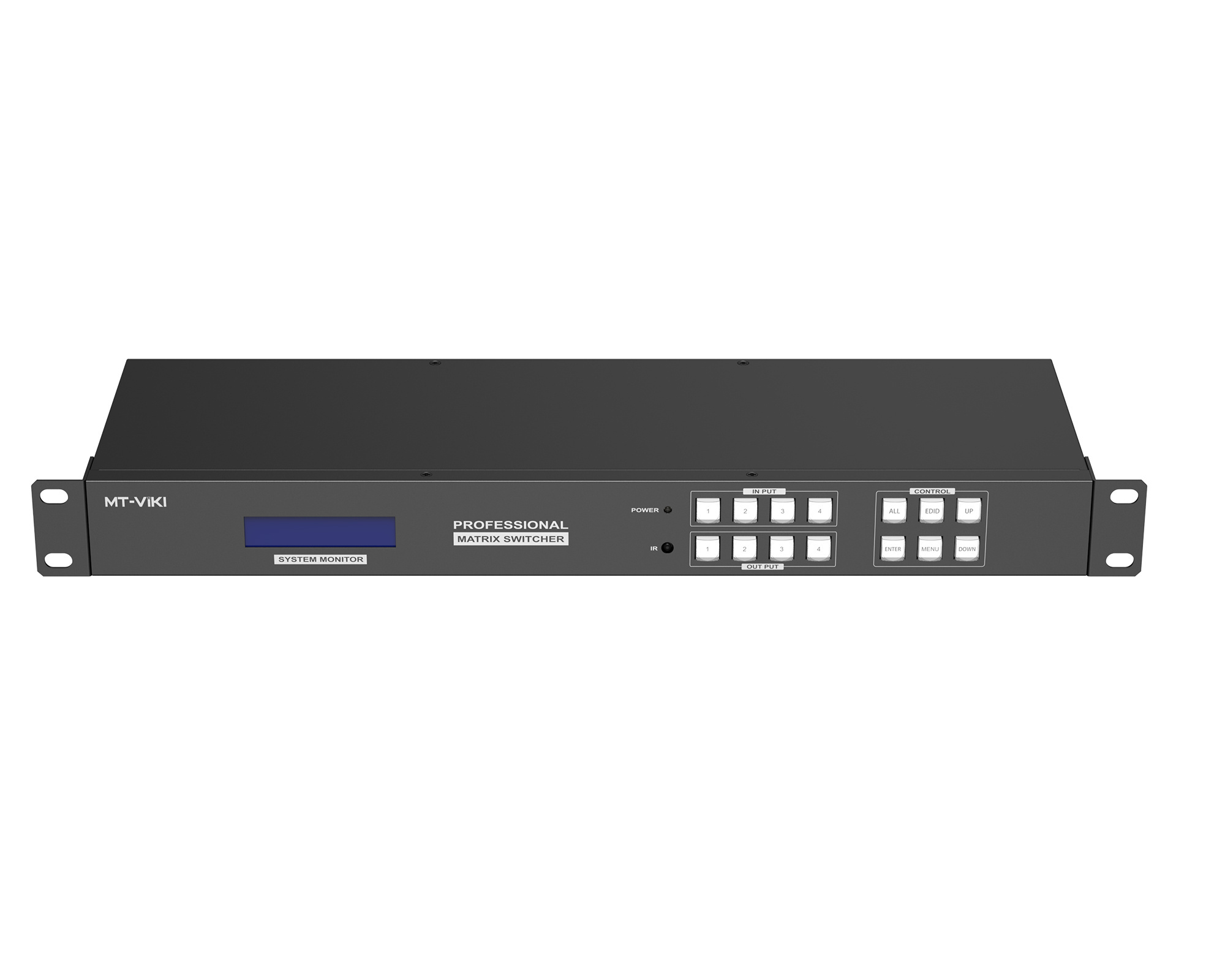 4K 30Hz Video HDMI Matrix Switcher 4x4, MT-ViKI Audio Video Equipments HDMI Matrix Switch Splitter 4 in 4 out HDMI1.4