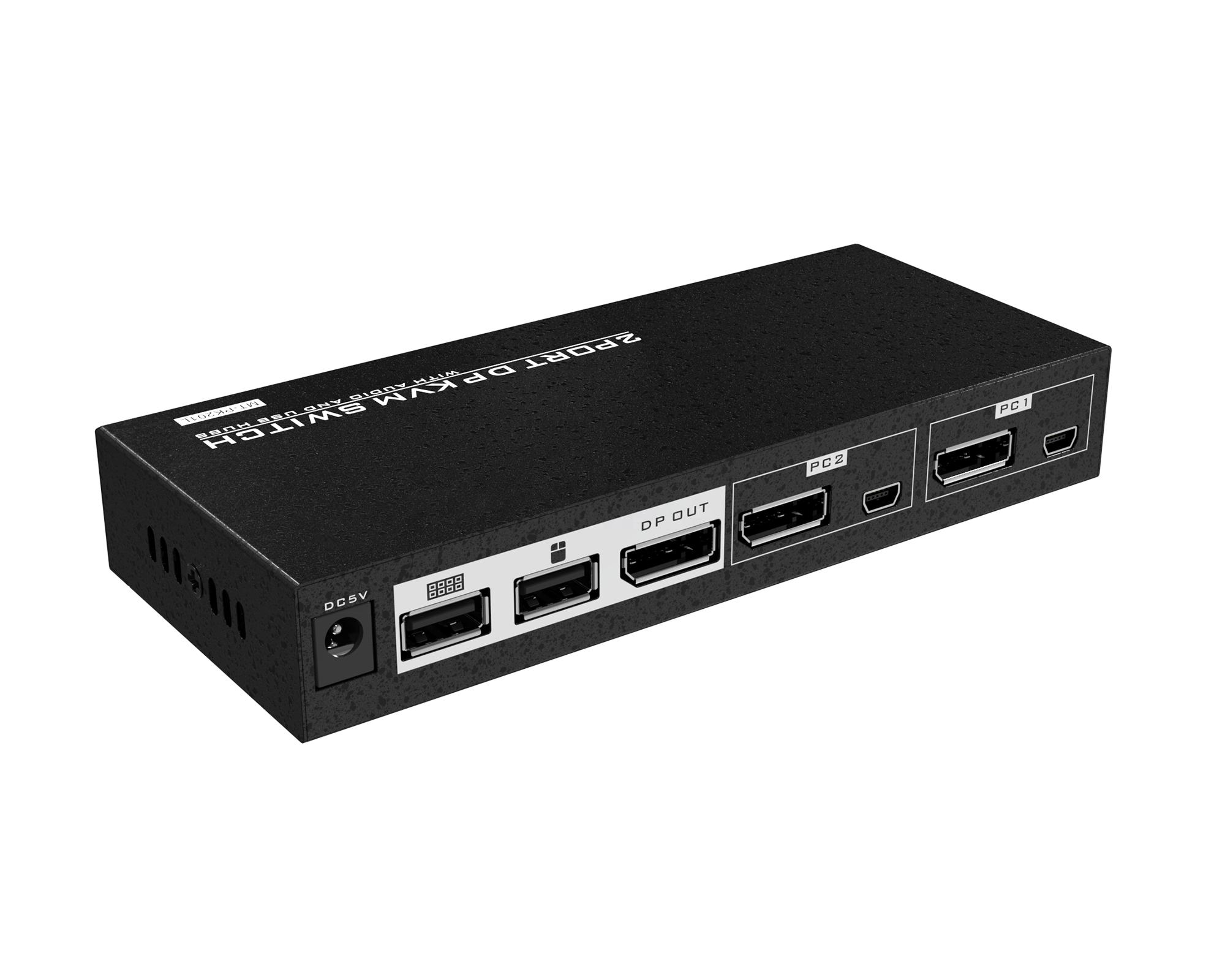 DP KVM Switch 2 Port 4K 60hz, MT-VIKI DisplayPort DP KVM Switcher 2x1