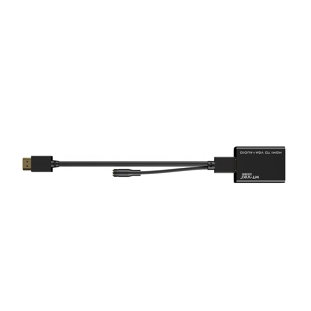 1080P HDMI Male to VGA Female Converter Cable with Audio Output