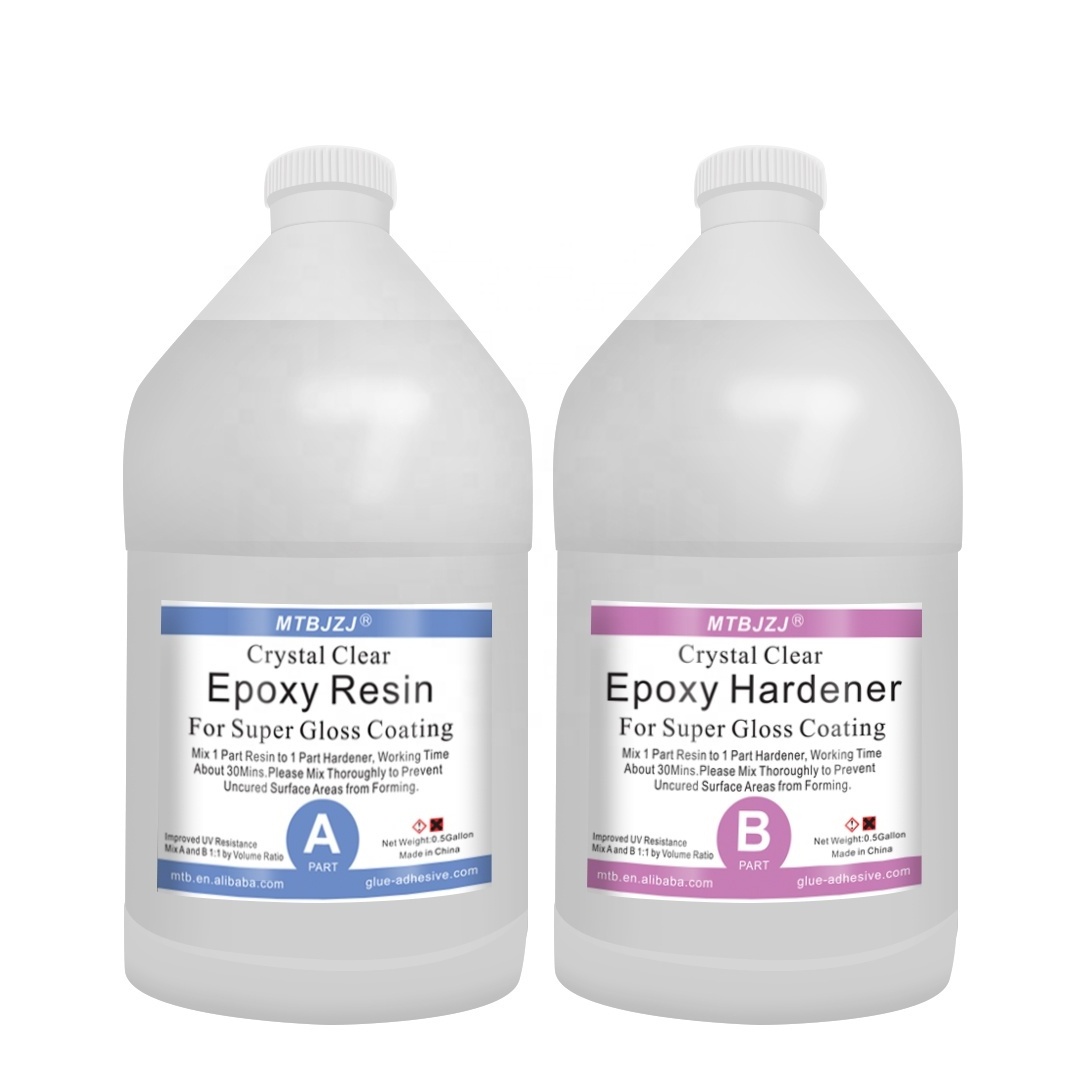 Eco-friendly Epoxy Resin DIY Crafts Liquid Clear AB Glue