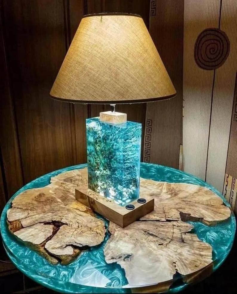 Clear Epoxy Resin For River Table 2in 4in Deep Pour