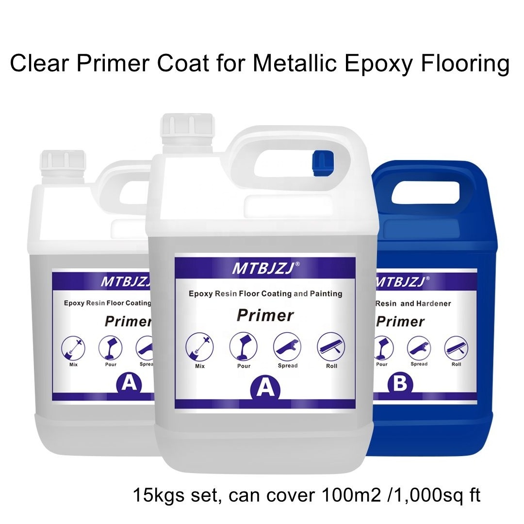 2:1Metallic Epoxy Primer Epoxy Design Coat Epoxy Top Coat for Concrete Floor Coatings and Paintings