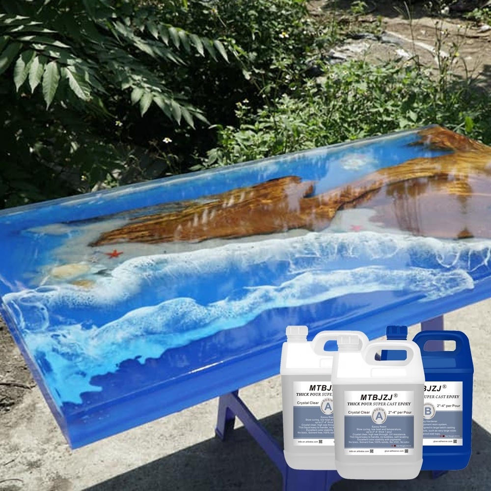 Crystal Clear Epoxy Resin Glass Liquid 2-4 inch Amazon Supplier Epoxy Resin