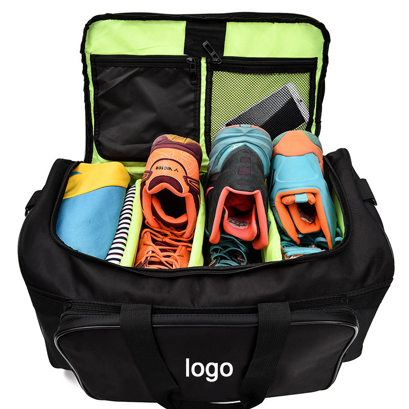 600D Polyester Sneakers Duffle Bag Shoes Storage Travel Bag Waterproof Training Gym Basketball Duffel Bag