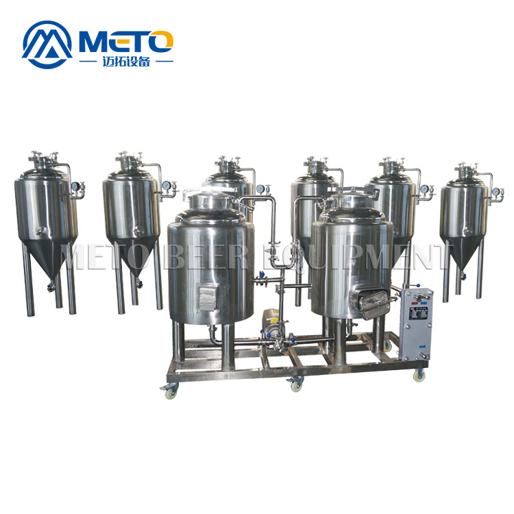 100 Litre 3 barrel brewery system electric brewing system