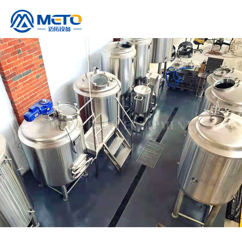 Stainless Steel 300L 500L 1000L 2000L Microbrewery Equipment Beer Brewing Equipment For Sale