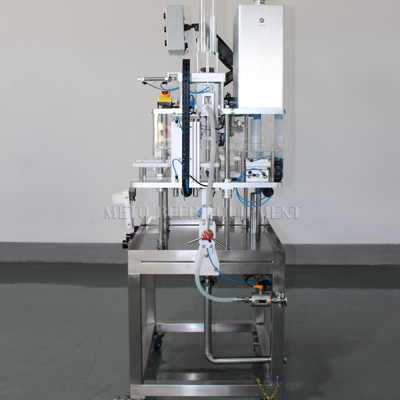 Semi automatic can filling and sealing machine Flash Boy Canning System Automatic Cans electric Can Seal Seamer Machine