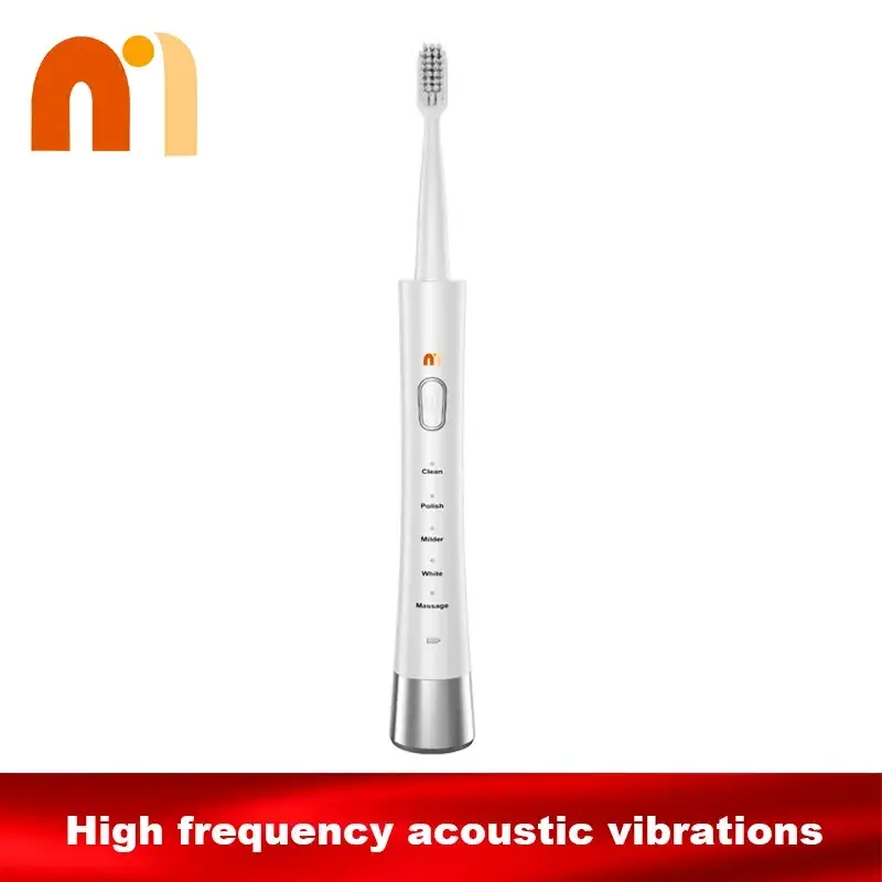 Slim Portable Electric Toothbrush Mini Gold Colour Elegent Design Electric Toothbrush for Adults