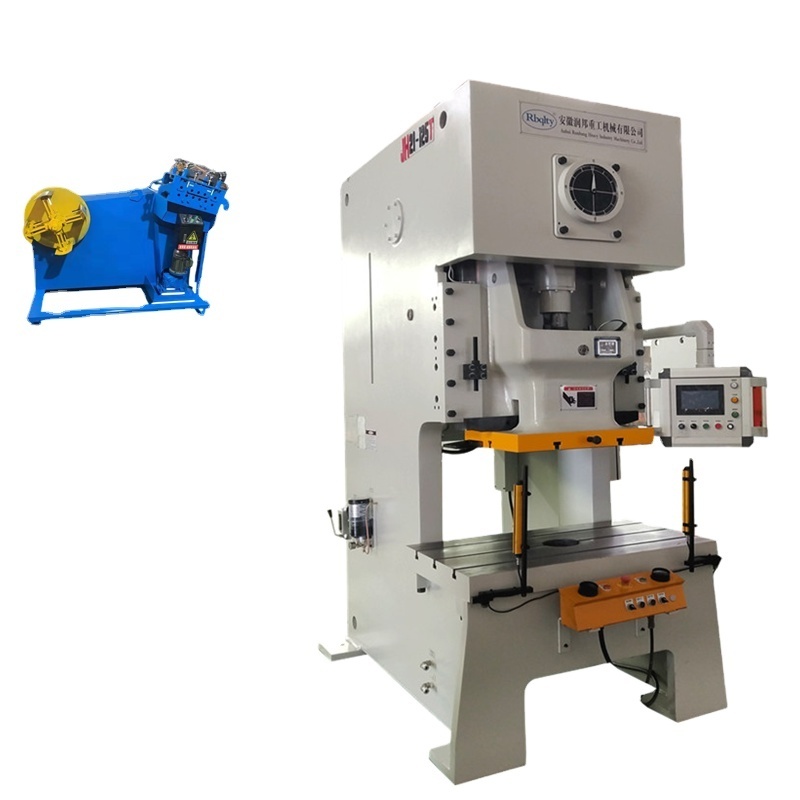 Punching machine production line hole press pneumatic automatic metal coin stamping press machine