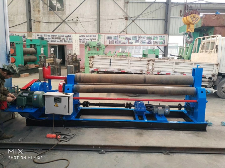 Rbqlty factory 6x1500mm electric metal sheet rolling machine plate rolling machine for sale