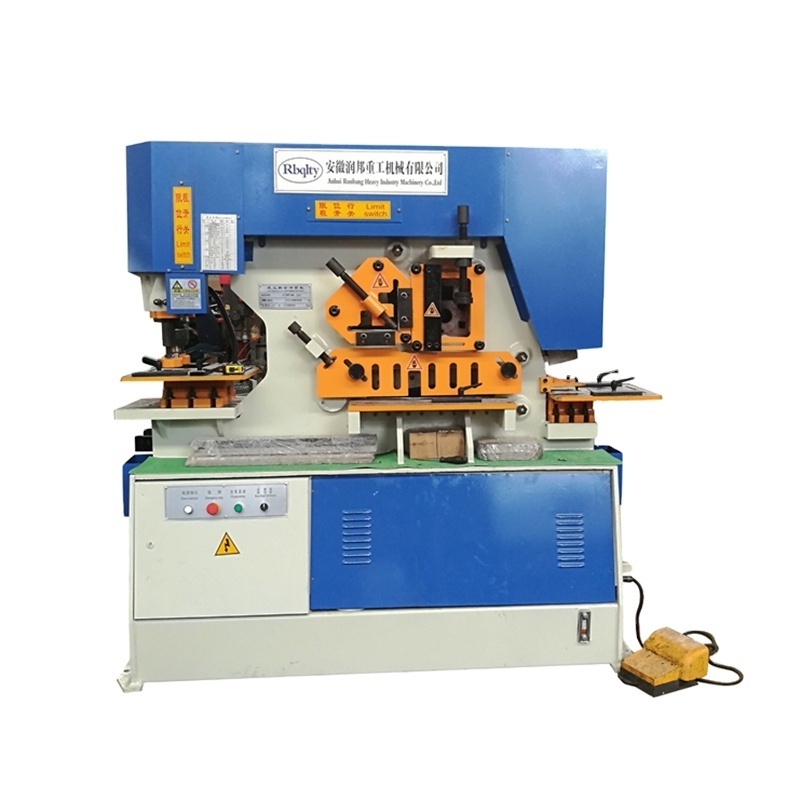 High Precisionq35y-25t Hydraulic Ironworker Machine 11 CE Hydraulic Press for Metal Carbon Steel 80 25 Mm 35 Mm Hole Punching