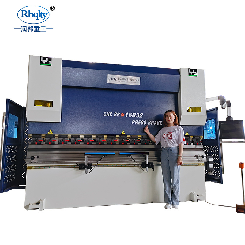 Hot sale CNC Bending machines Hydraulic Sheet Metal 80 100 125 Ton sheet metal folding press brake machine