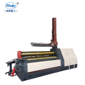 Rbqlty hydraulic roller rolling machine heavy duty mechanical automatic metal plate  4 roller rolling machine