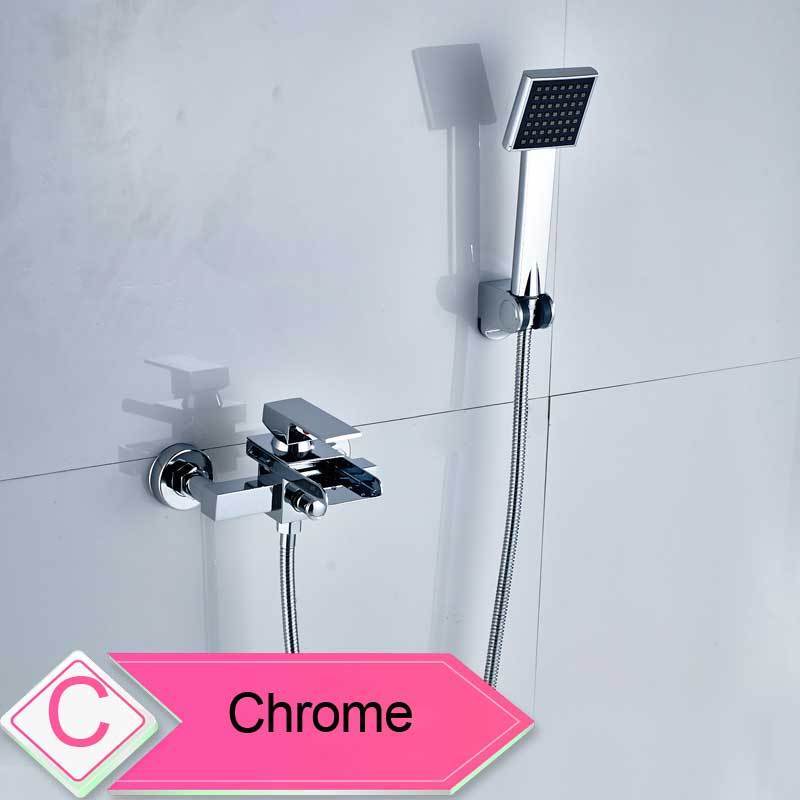 Factory directly wholesale modern column rain luxury bath  shower faucets