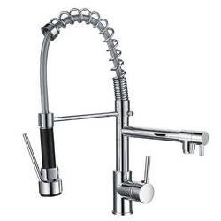 Black Kitchen Faucet Commercial Pull Down kitchen sink faucet with sprayer kitchen mixer tap