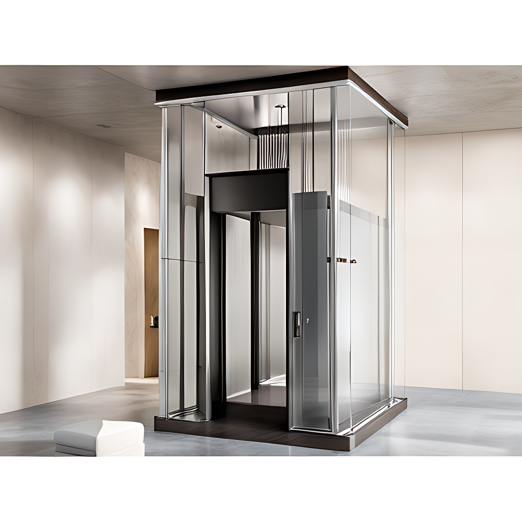 2-4 Floors 300KG CE Certificated Home Elevator Luxury Observation Residential Lift for Sale