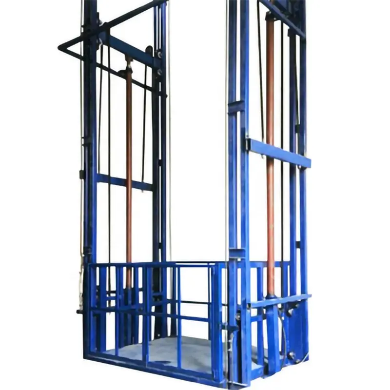 Best price indoor small full caged enclosed hydraulic cargo lift elevator