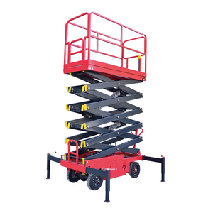 10M 15M 20M Quality Warranty Cheap Price Self-propelled Mobile Hydraulic Electric Scissor Lift with Motor Engine Outriggers